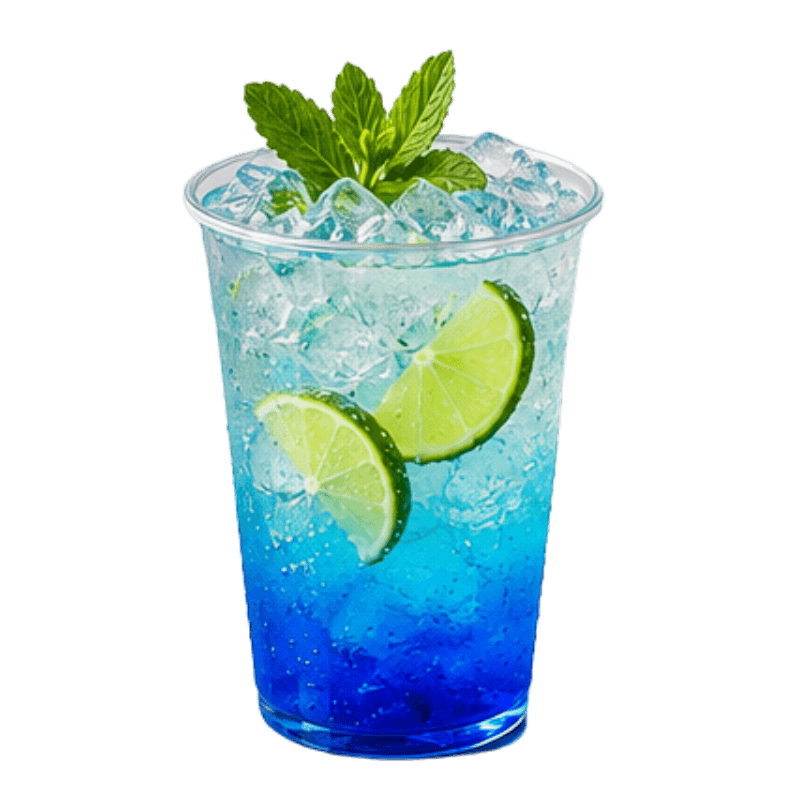 Blue Lagoon Mojito